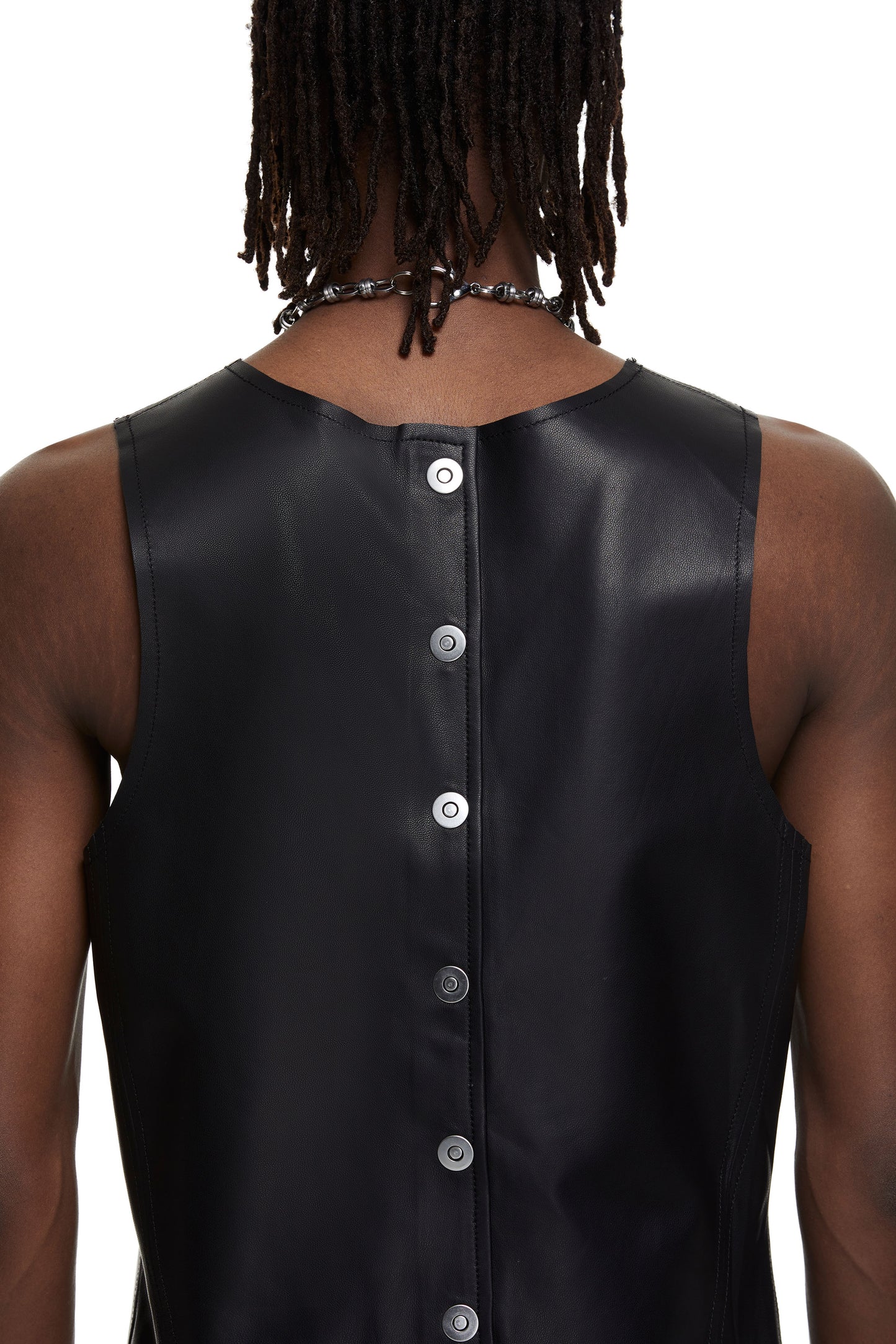 Two-Piece Leather Vest