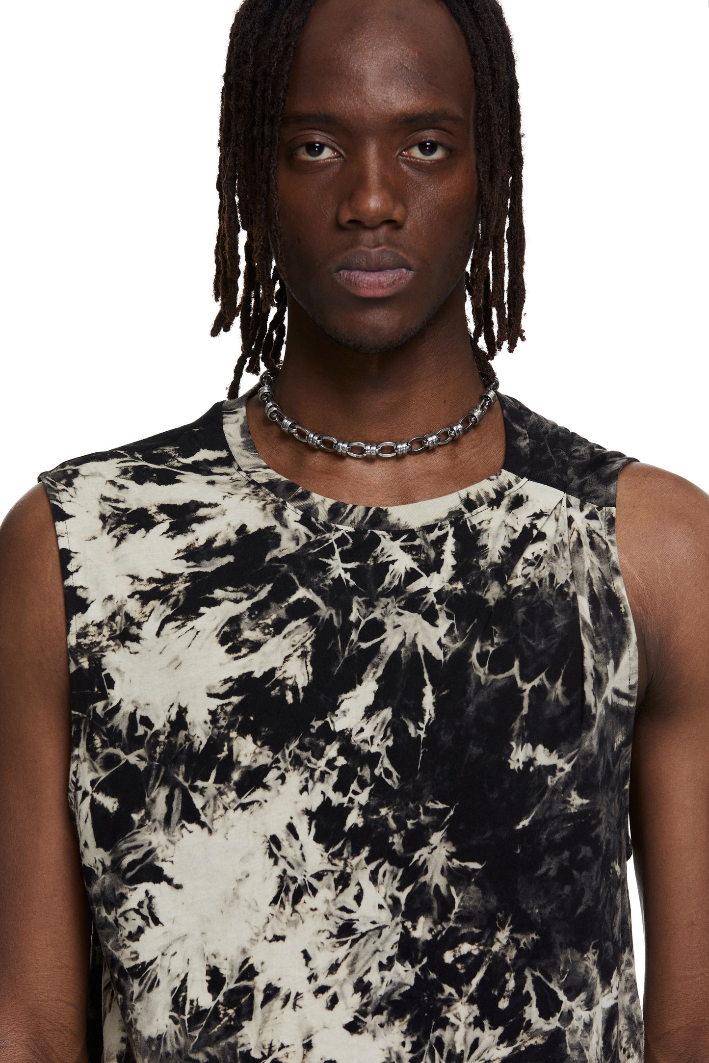 Asymetrical Bleached Tank