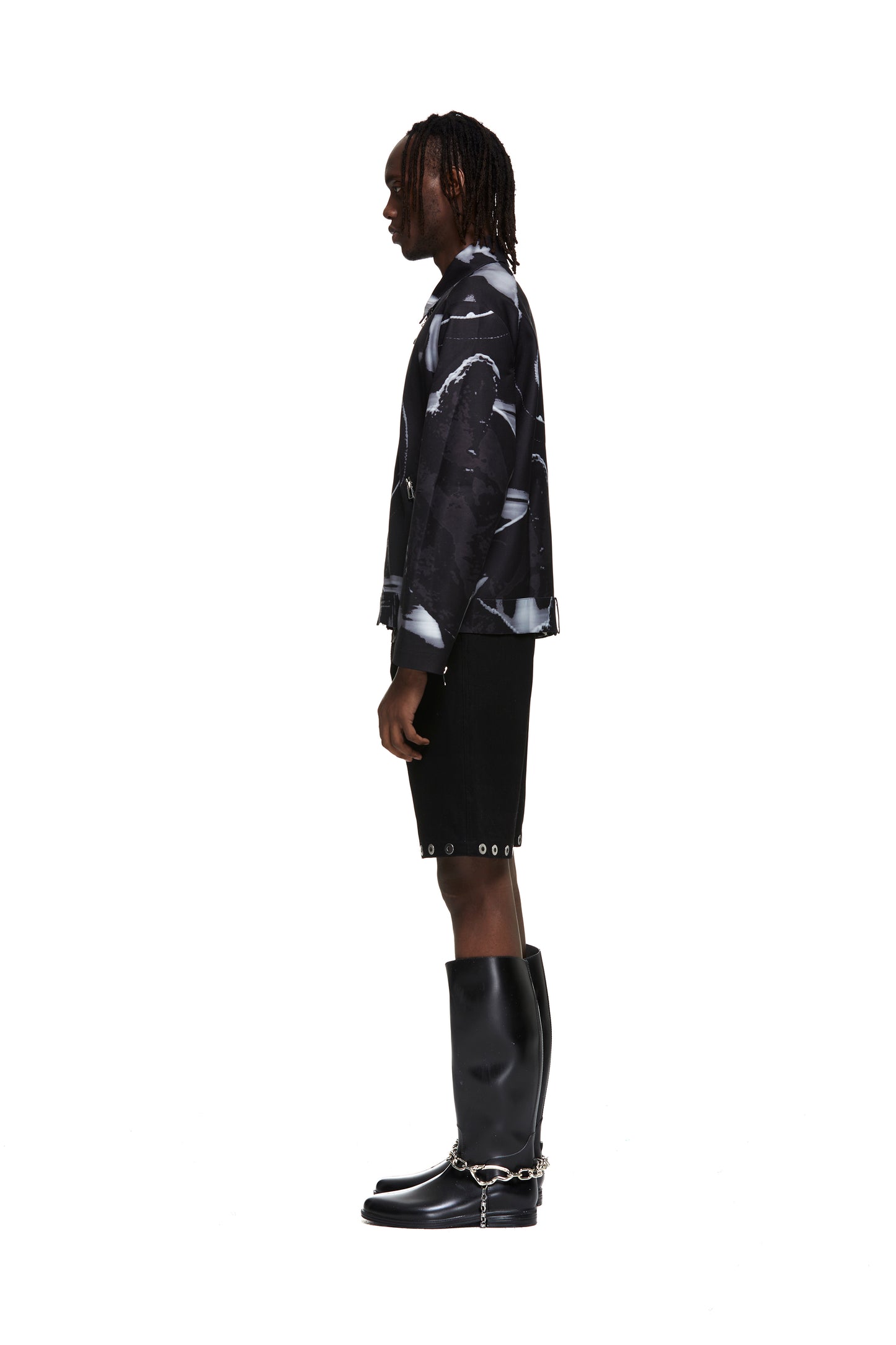 Charcoal Lizard Specimen Jacket