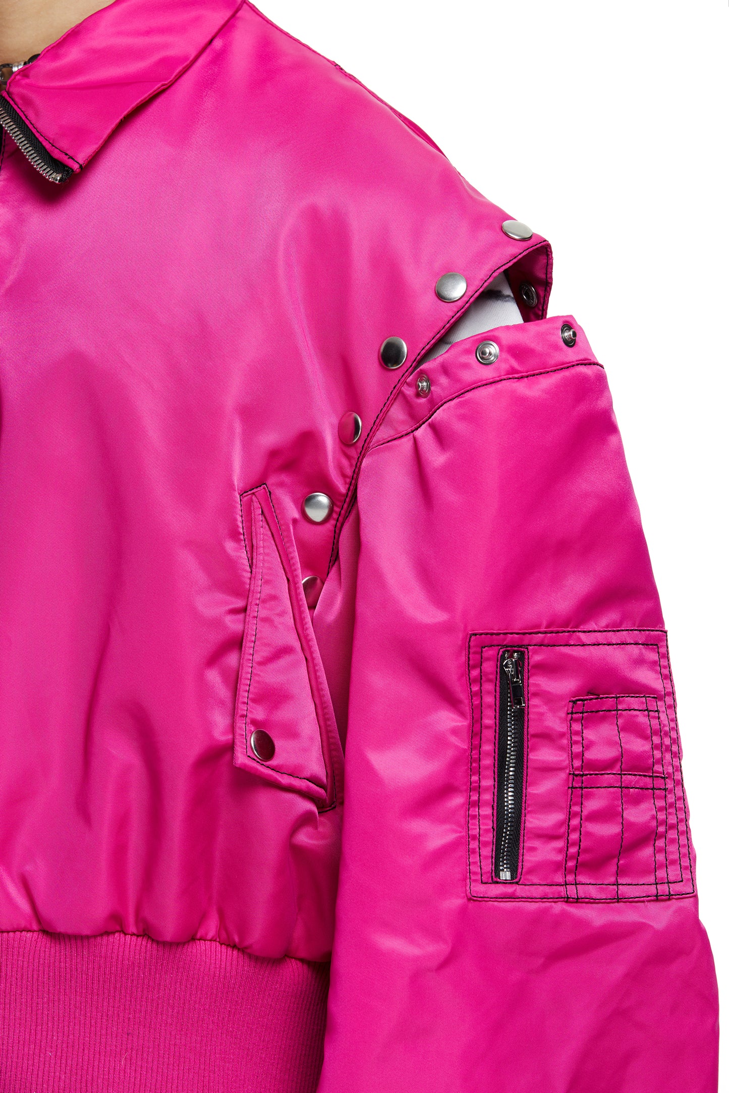 Detachable Sleeve Bomber