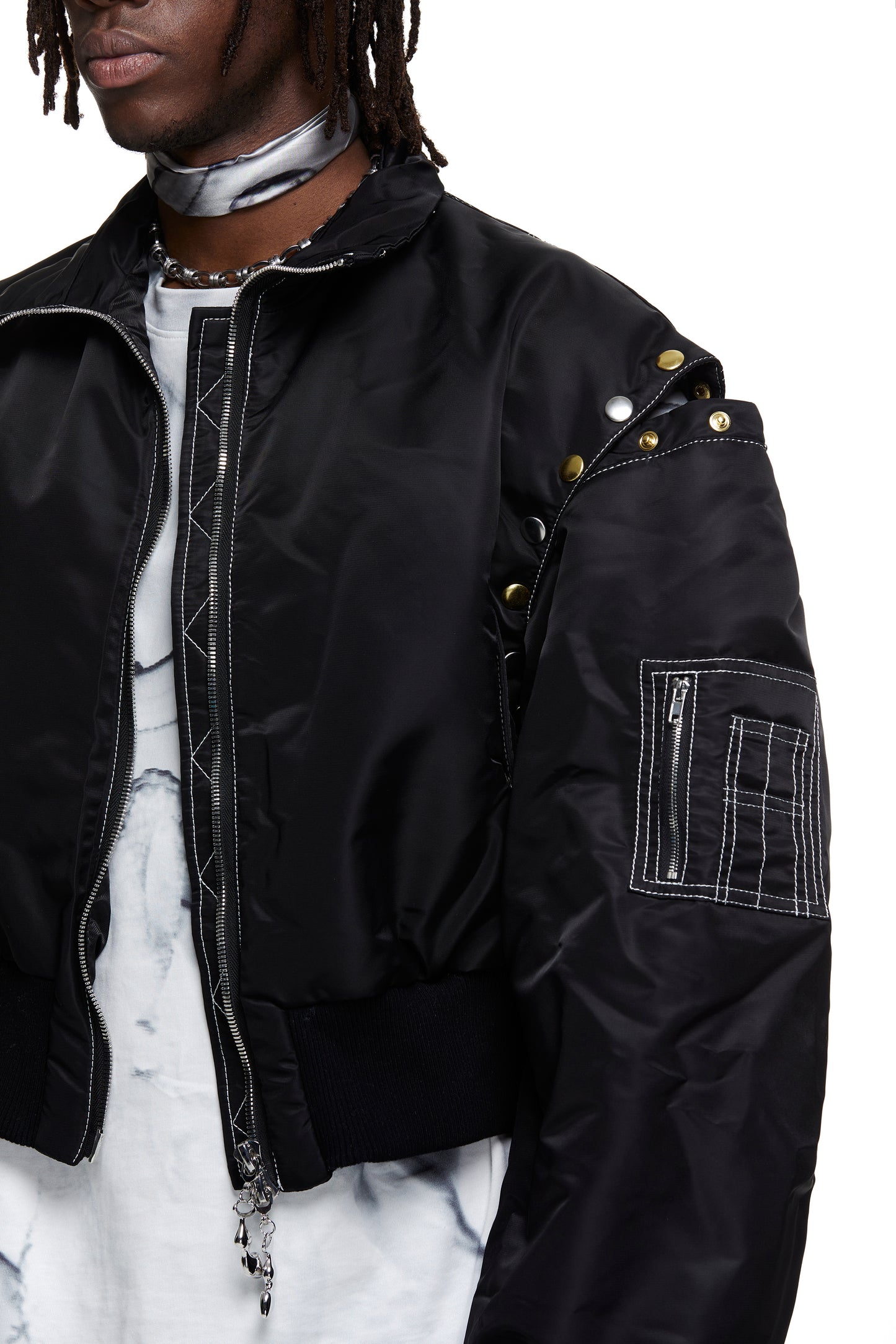 Detachable Sleeve Bomber