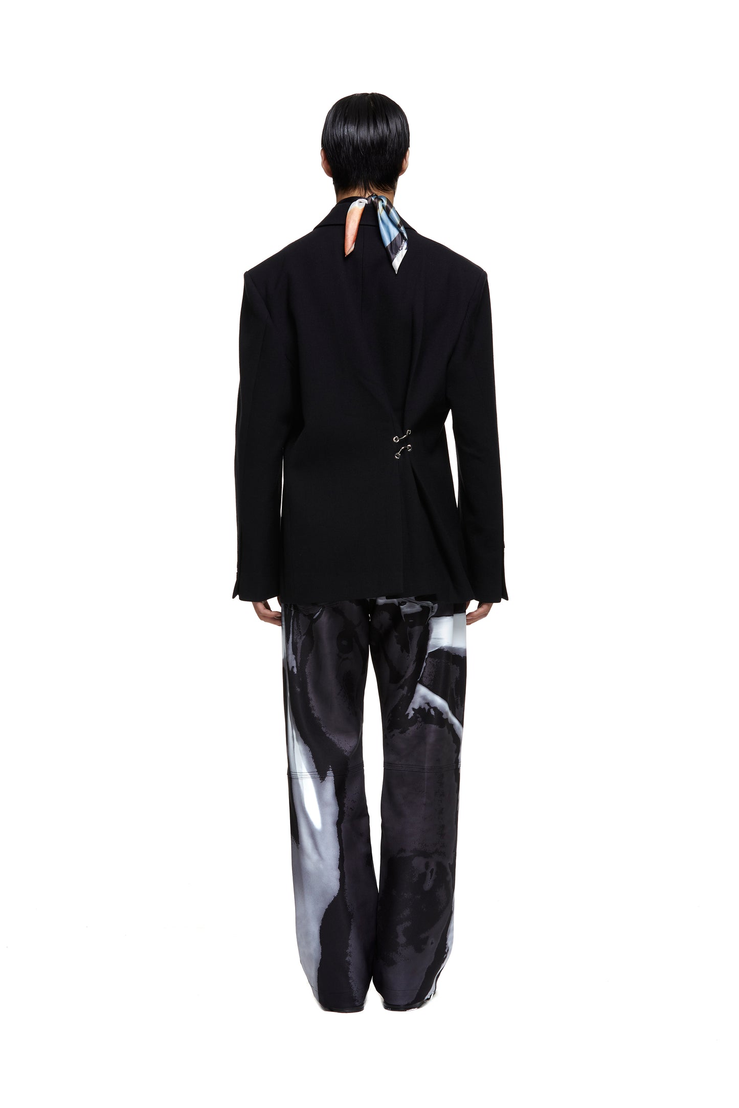 Double Breasted Lock Blazer