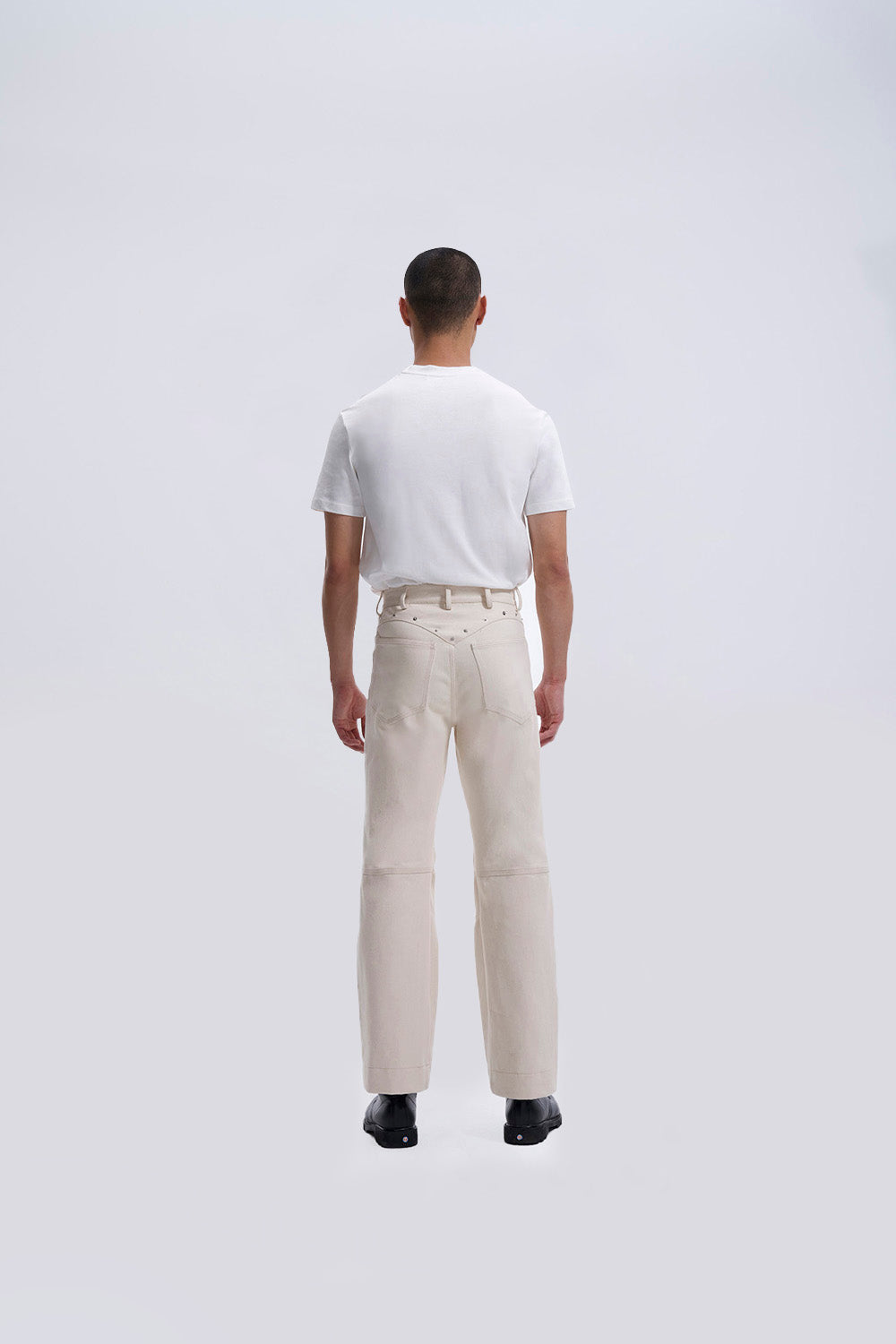 Biker Panelled Trousers