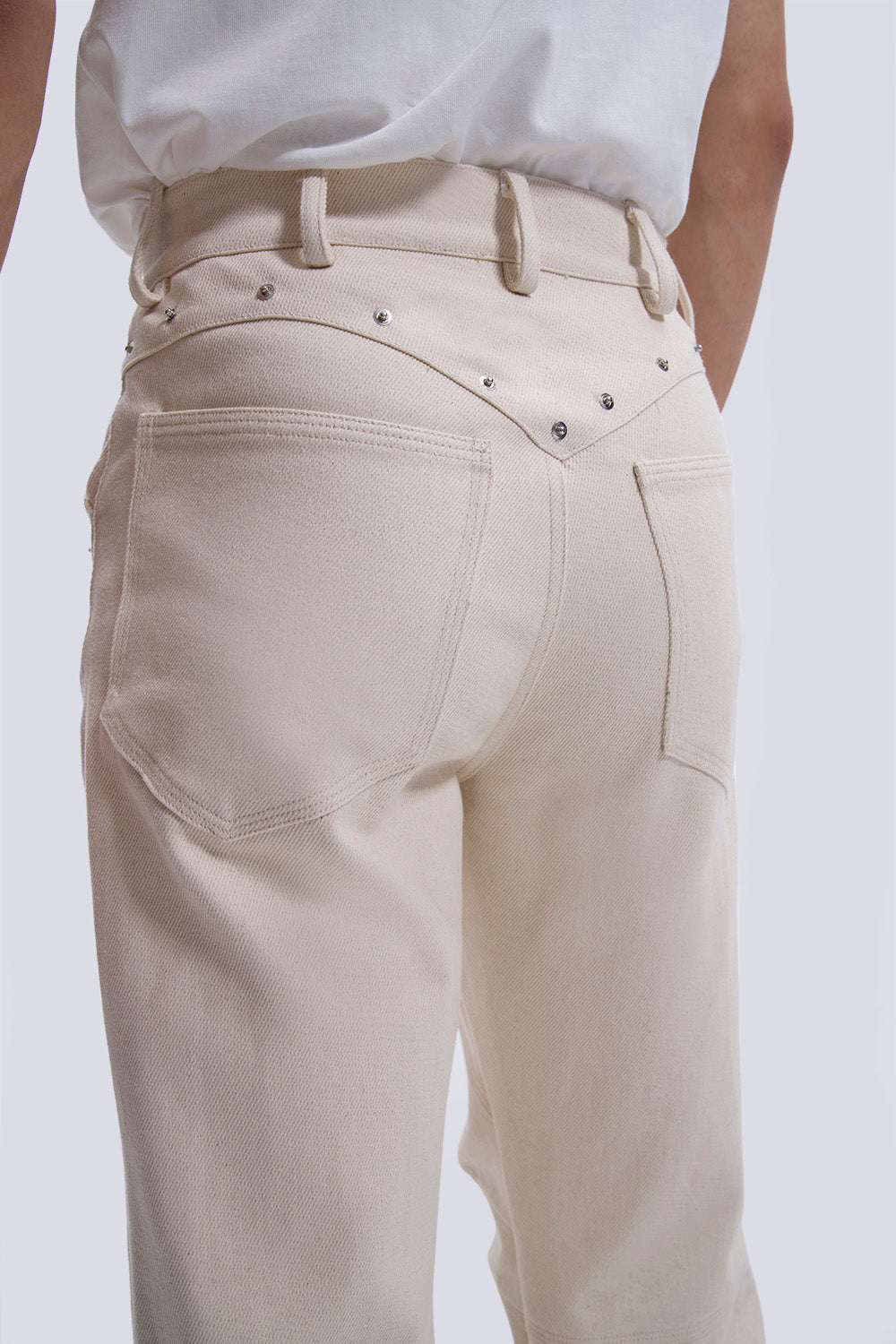 Biker Panelled Trousers