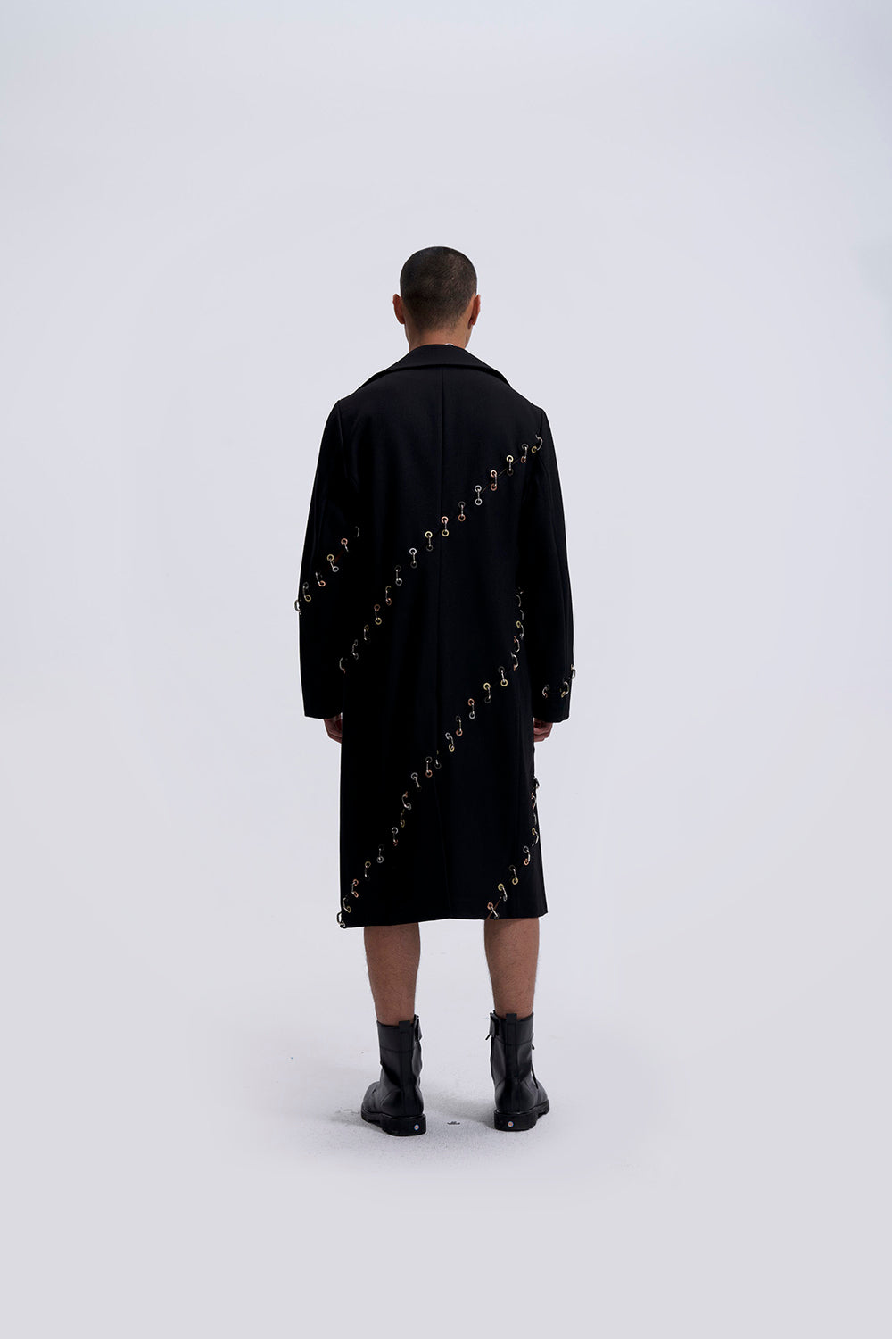 Cut-up Chained Overcoat