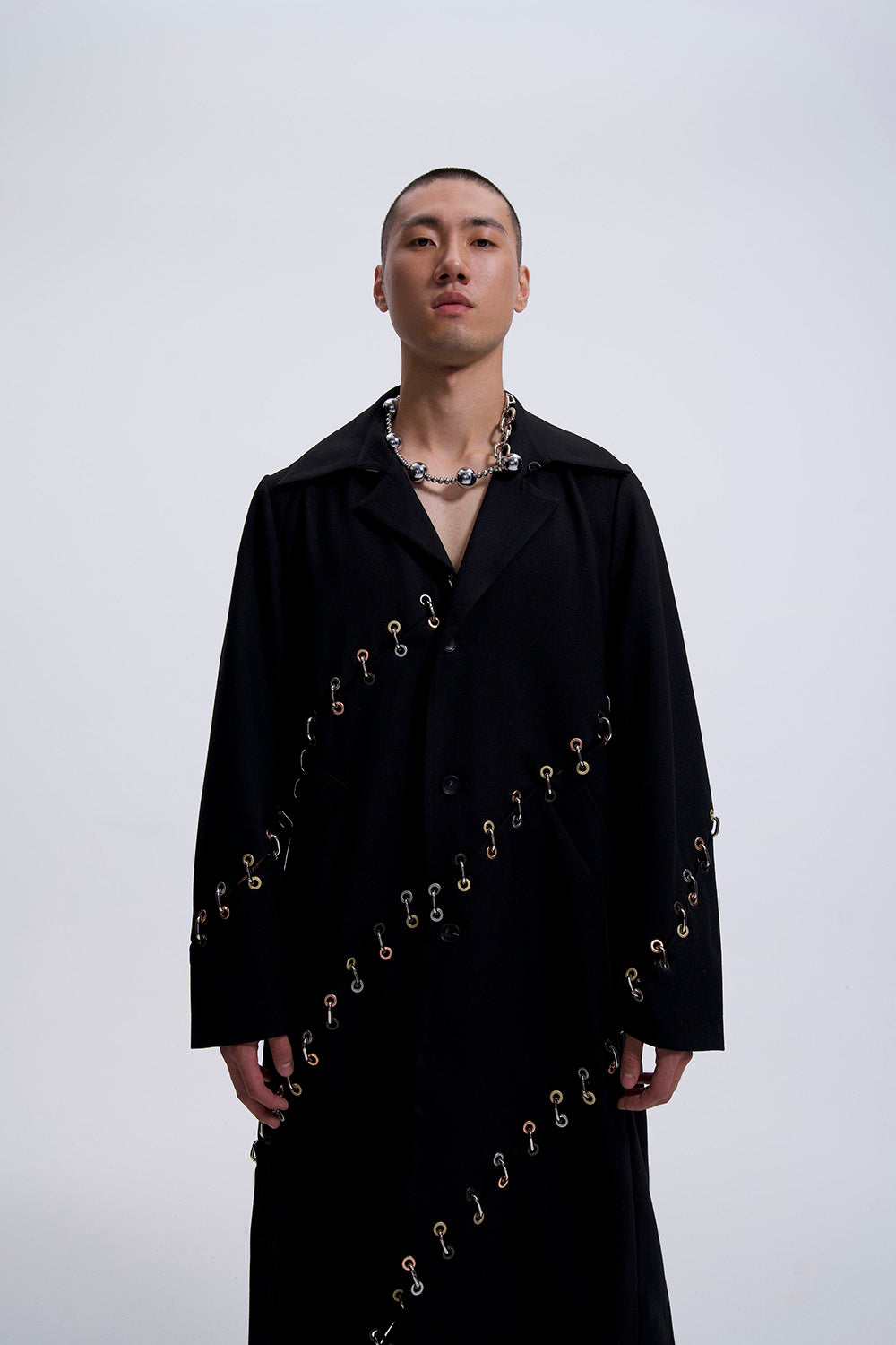 Cut-up Chained Overcoat