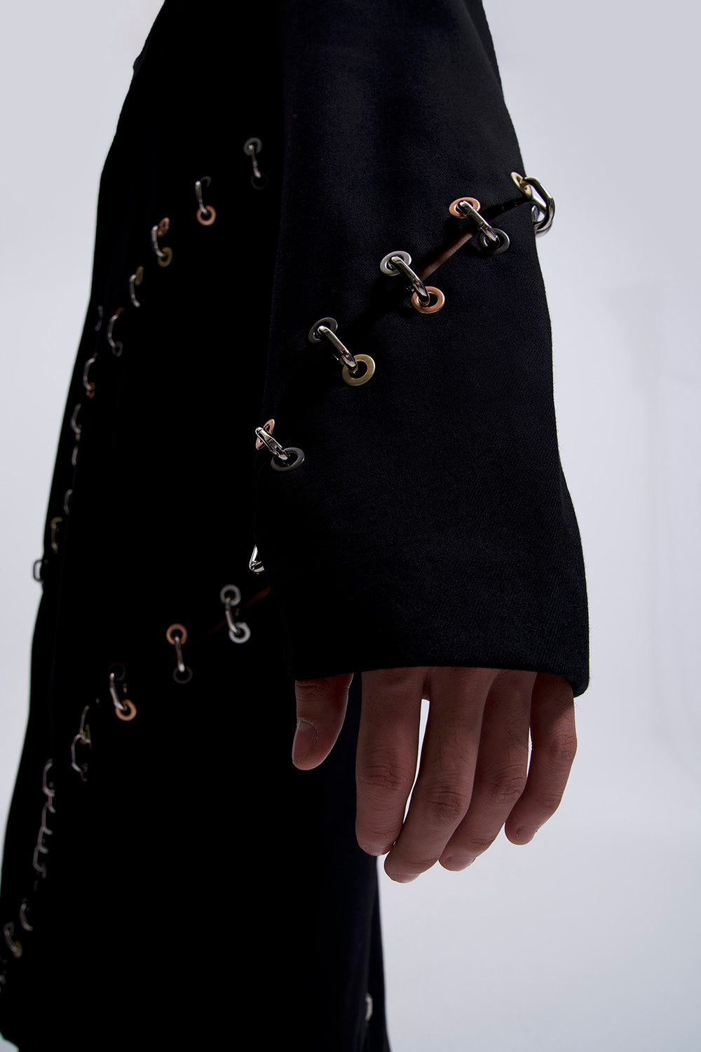 Cut-up Chained Overcoat