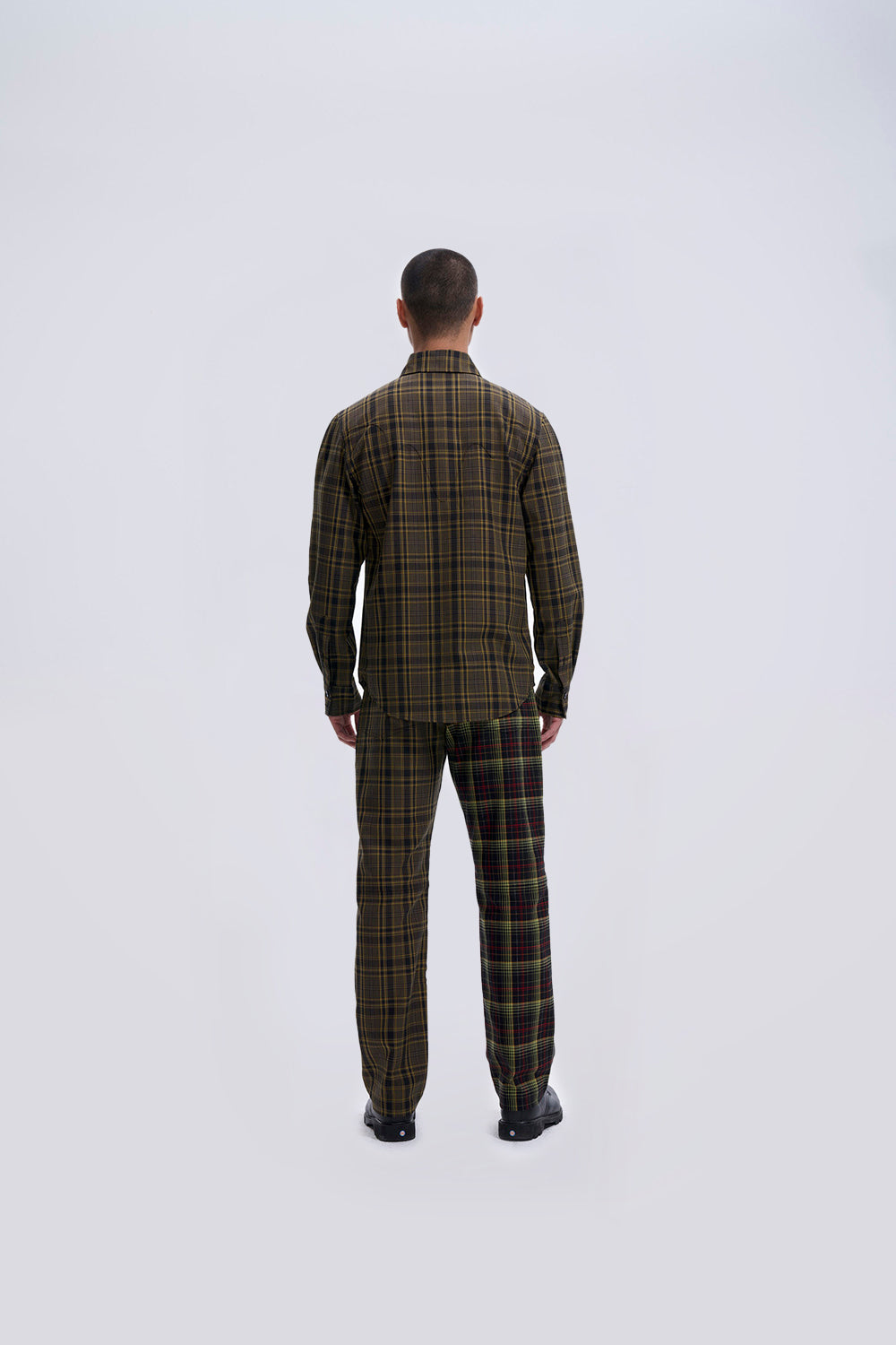 Uniform Shirt Checkered
