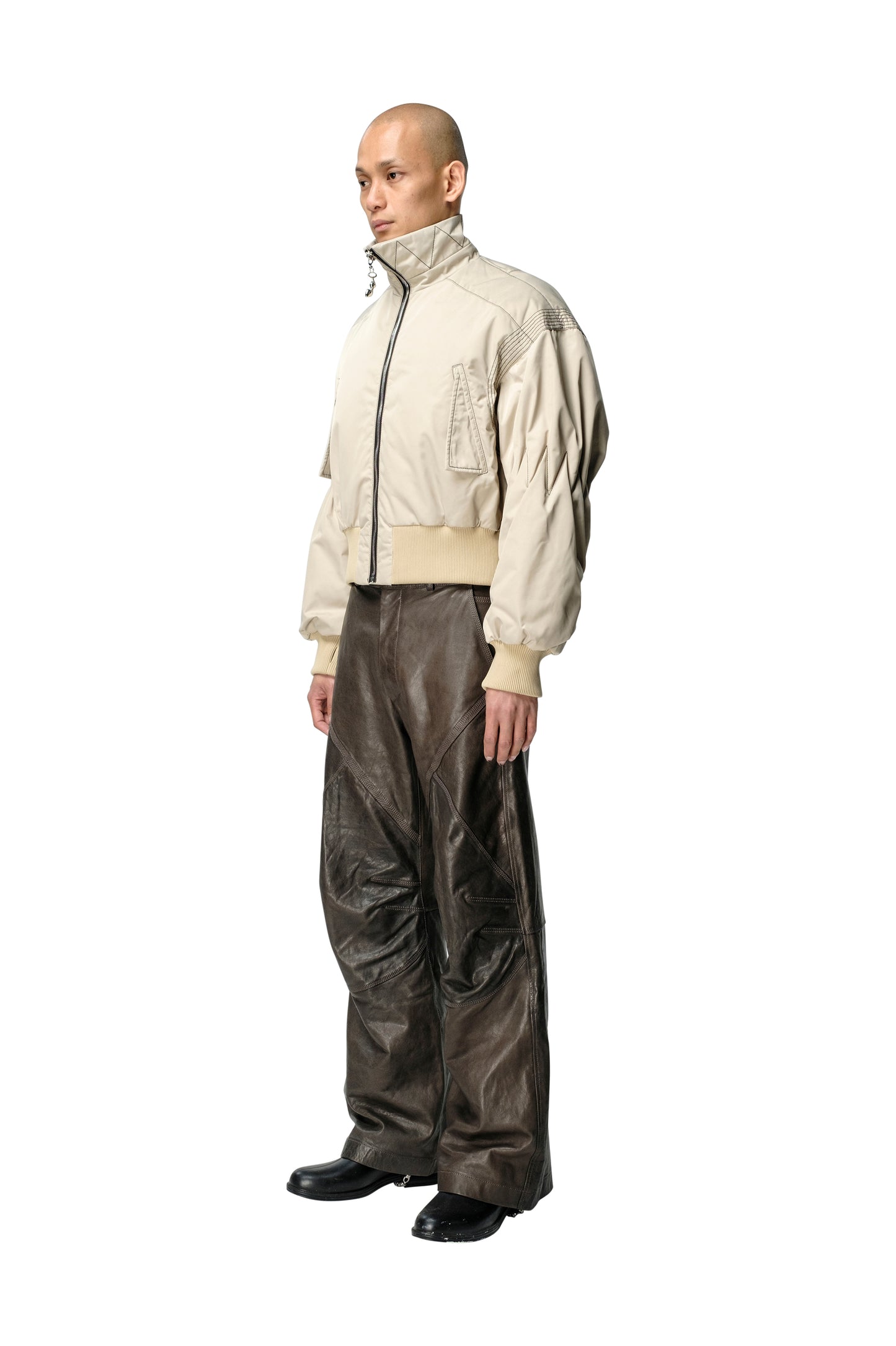 Bomber With Restrained Arms