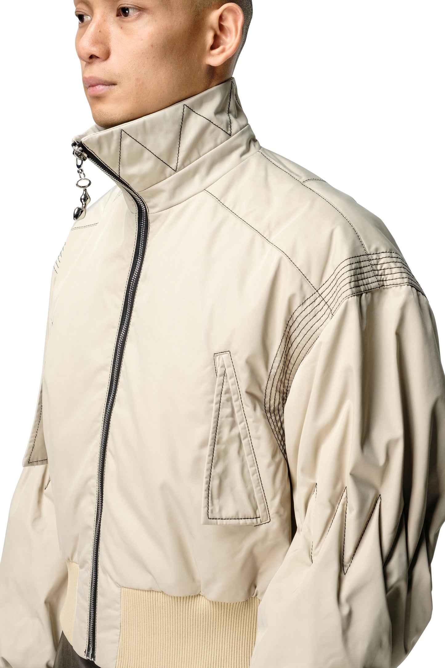 Bomber With Restrained Arms