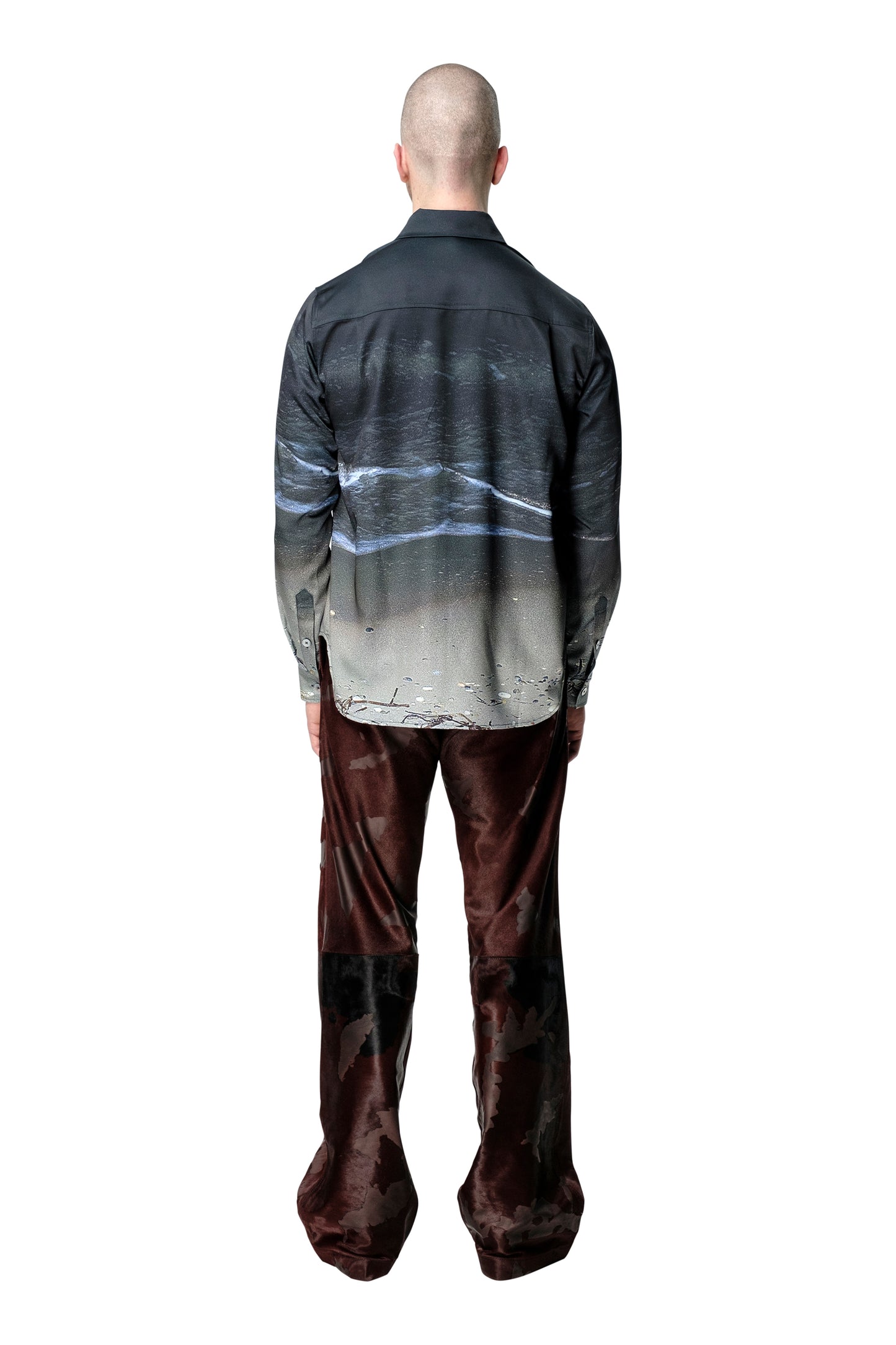 Night Shore Silk Shirt