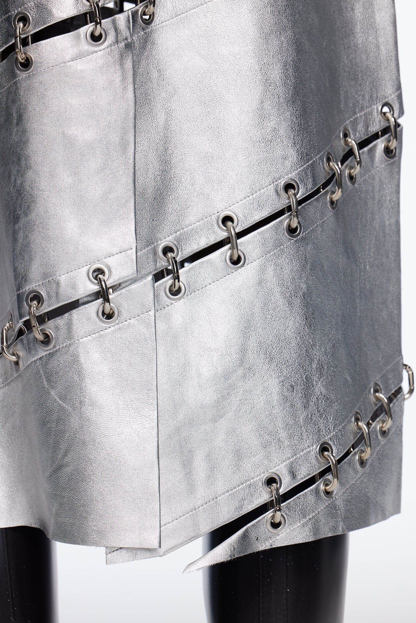 Chainlock Pencil Skirt