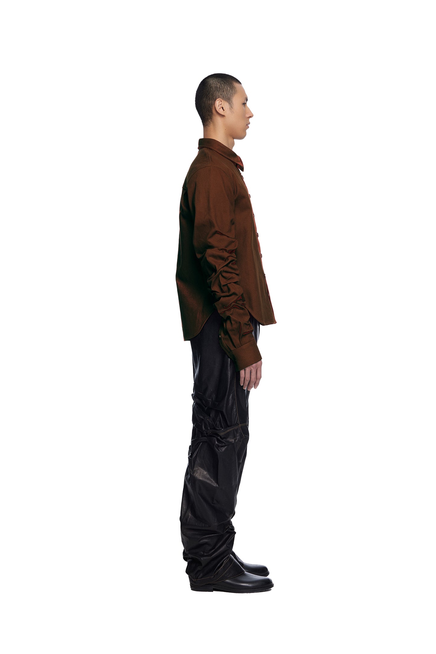 Gathered Sleeve Shirt