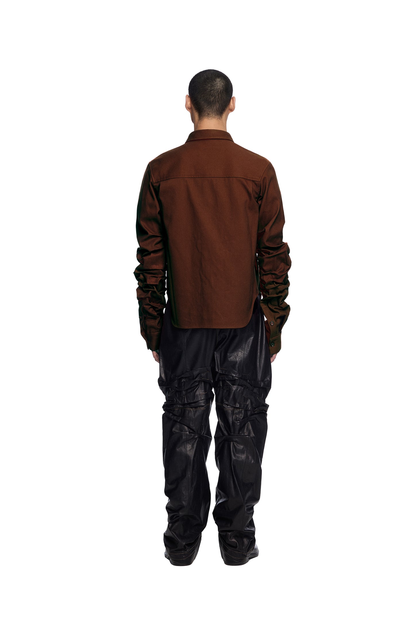 Gathered Sleeve Shirt