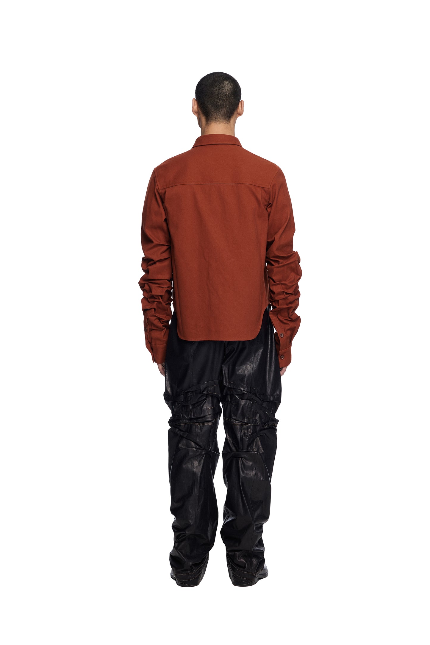 Gathered Sleeve Shirt