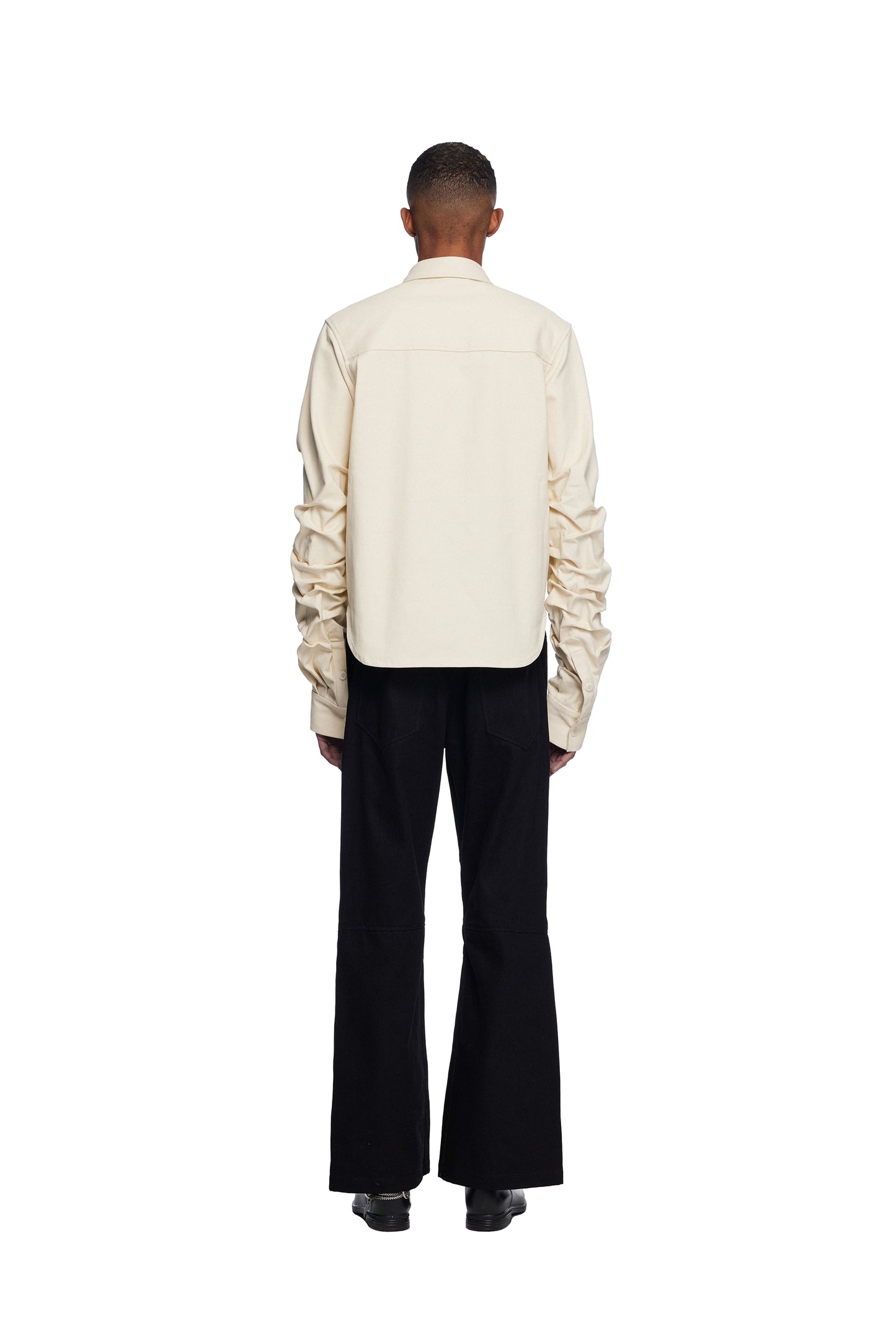 Gathered Sleeve Shirt