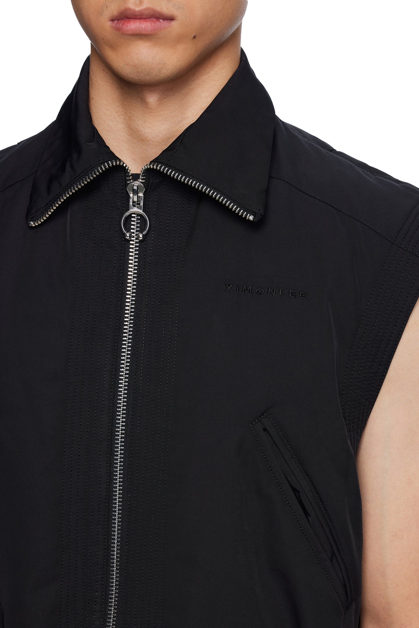 Nylon Bomber Vest