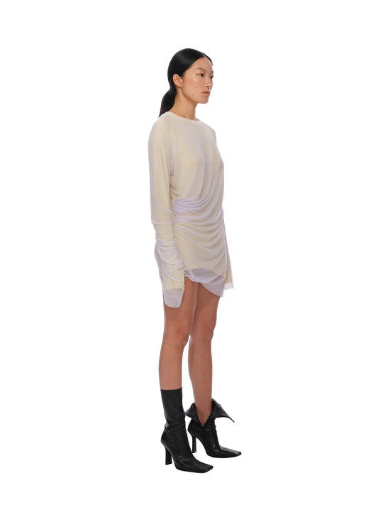 Draped Curtain Long Tee