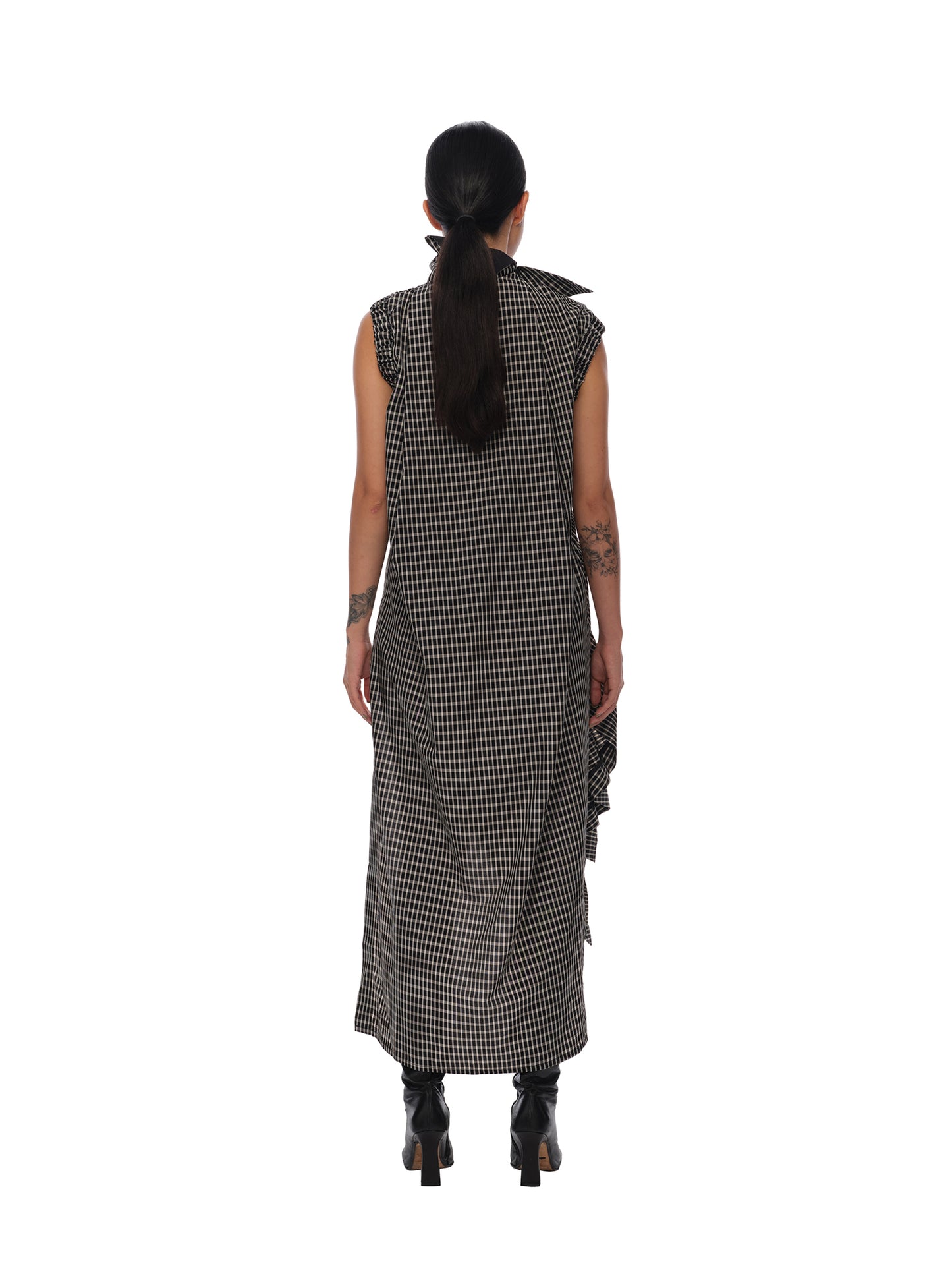 Draped Asymmetry Dress