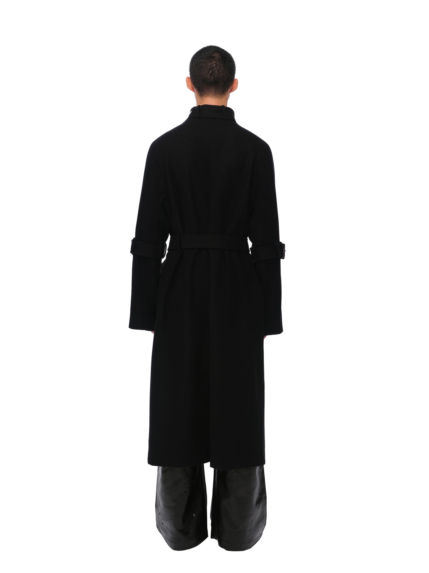 Belted Raglan Coat