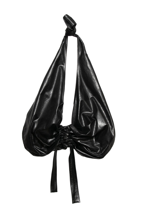 Leather Bra Tote Bag