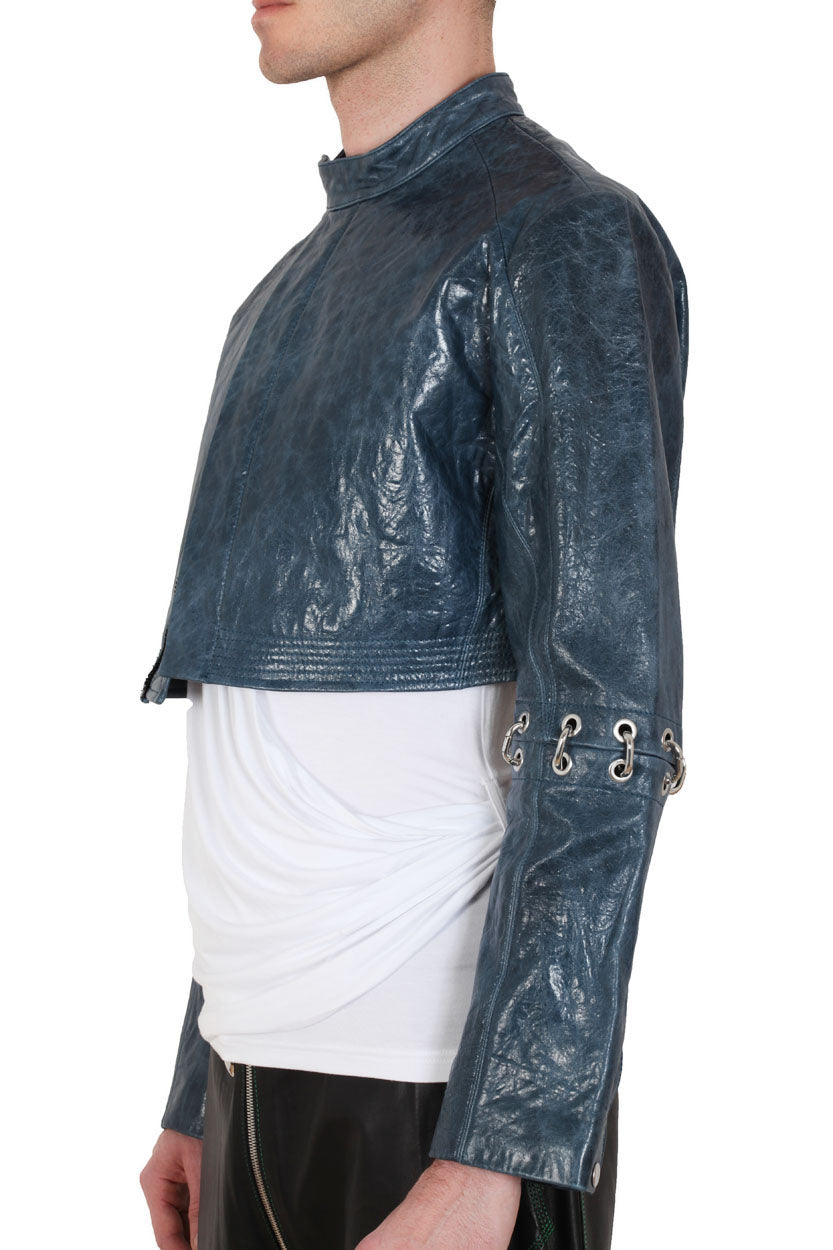 Cropped Chainlock Mini Jacket