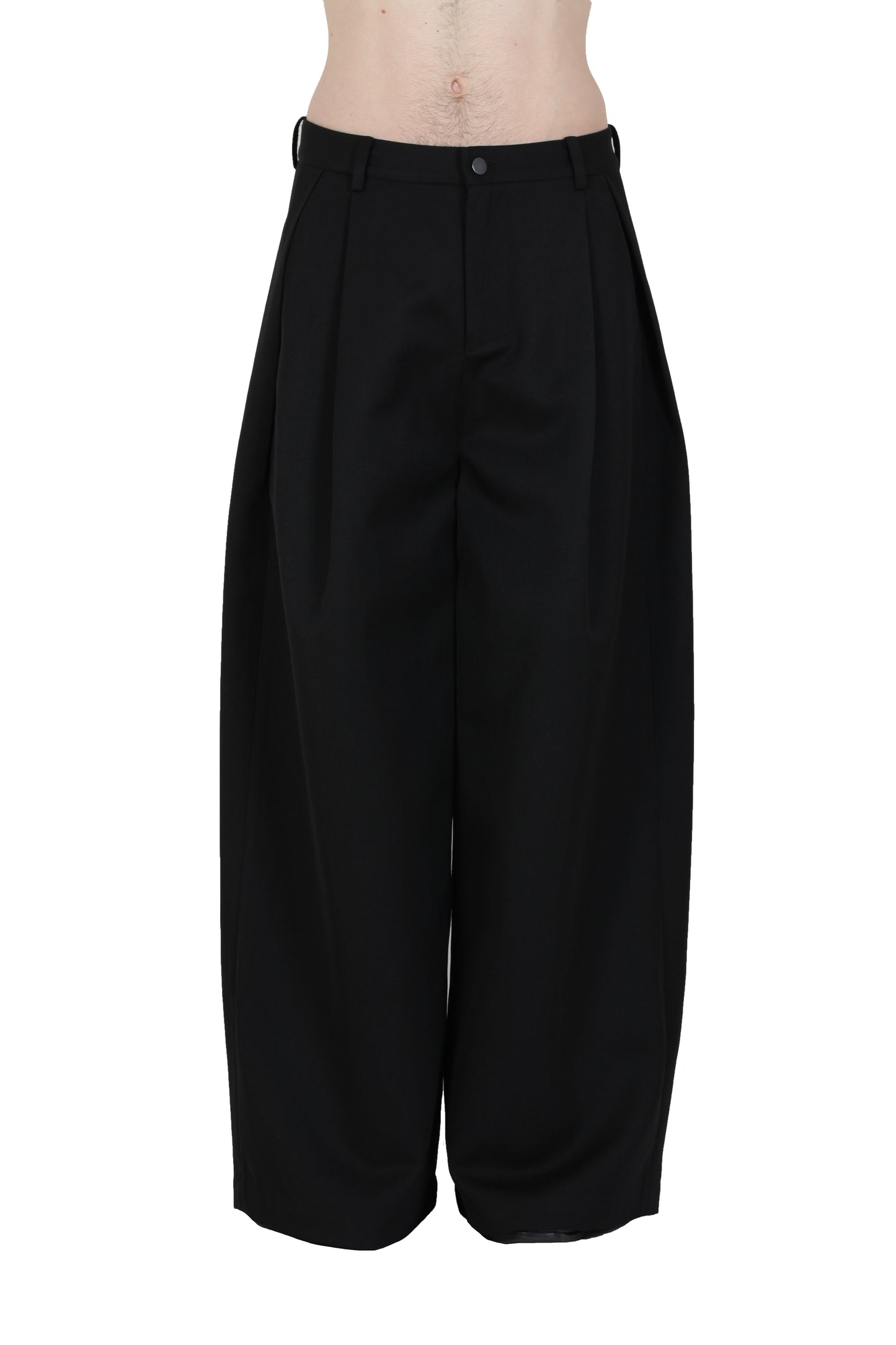 Pleated Volume Pants