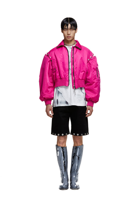 Detachable Sleeve Bomber