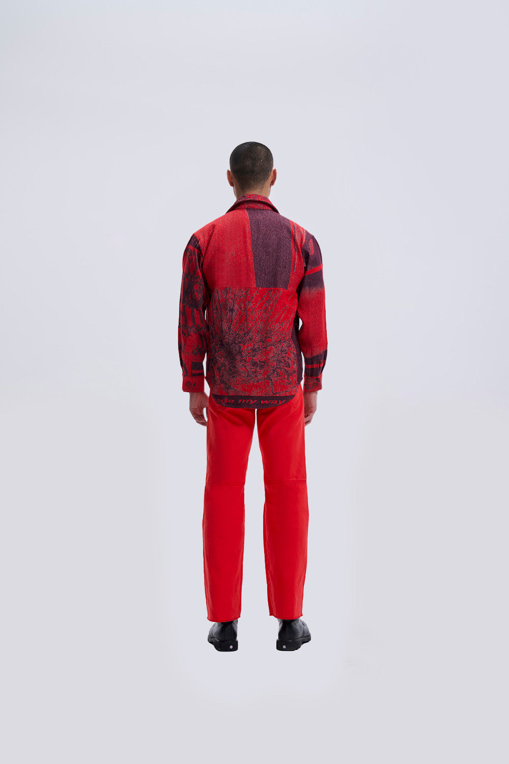 Biker Panelled Trousers