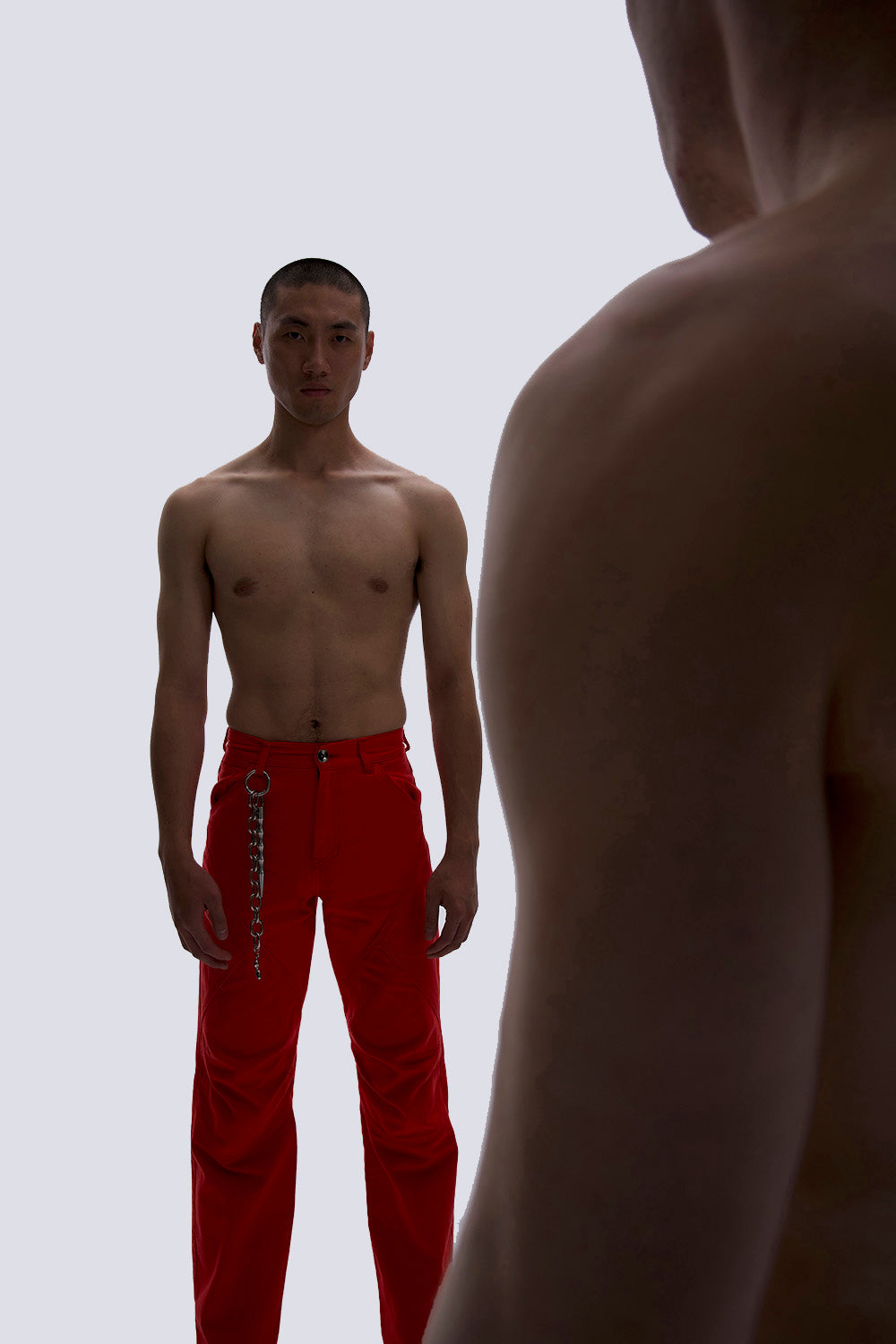 Biker Panelled Trousers