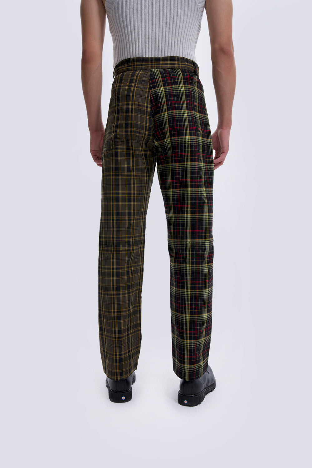 Mixed Checkered Trousers