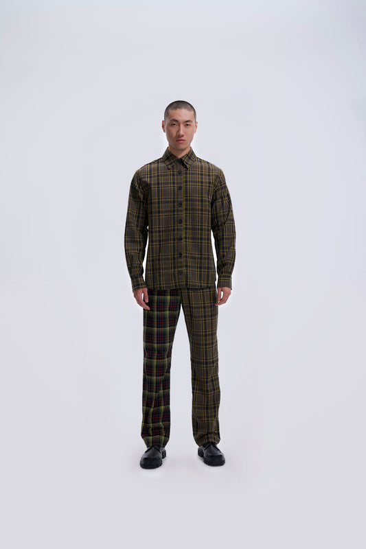 Uniform Shirt Checkered