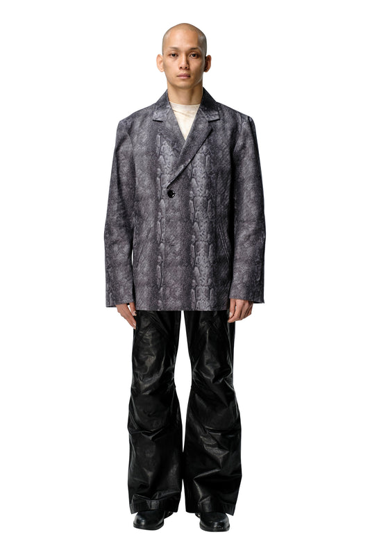Charcoal Lizard Blazer