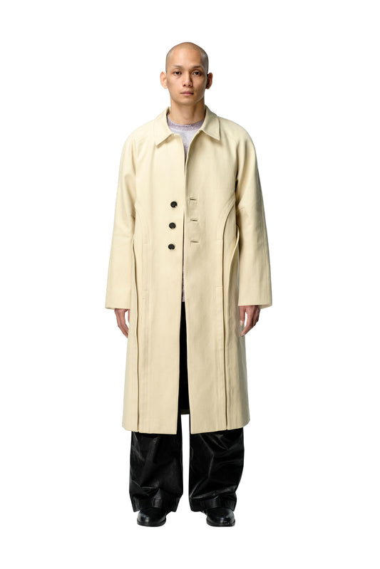 Panelled Mac Coat
