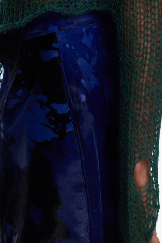 Cowhide Pencil Skirt