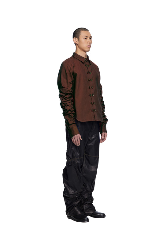 Gathered Sleeve Shirt