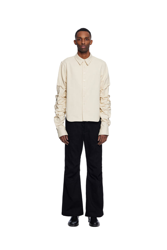 Gathered Sleeve Shirt
