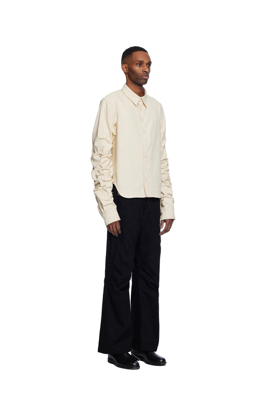 Gathered Sleeve Shirt