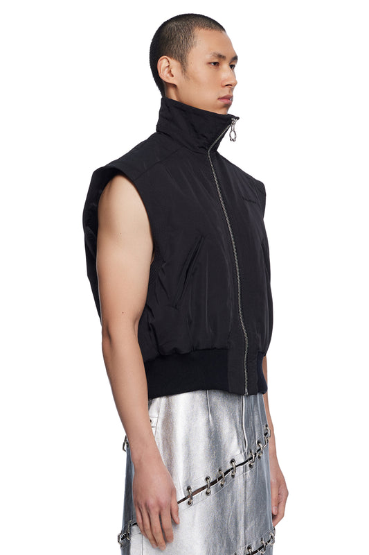 Nylon Bomber Vest